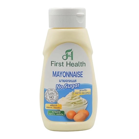 Keto Mayonnaise - Sugar-Free, Low Carb, Gluten-Free - Real Eggs & Healthy Oils - Creamy & Delicious 300ml (Mayonaise)