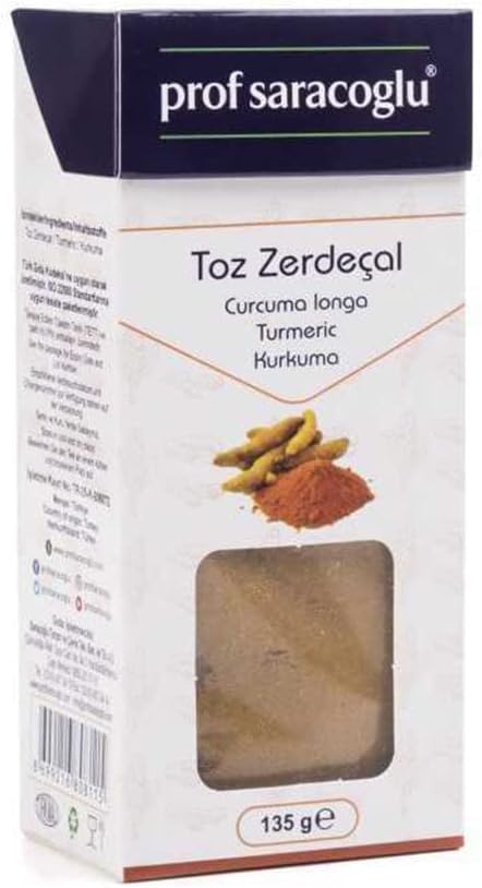 Prof Saracoglu Toz Zerdeçal Doğal Bitki 135g