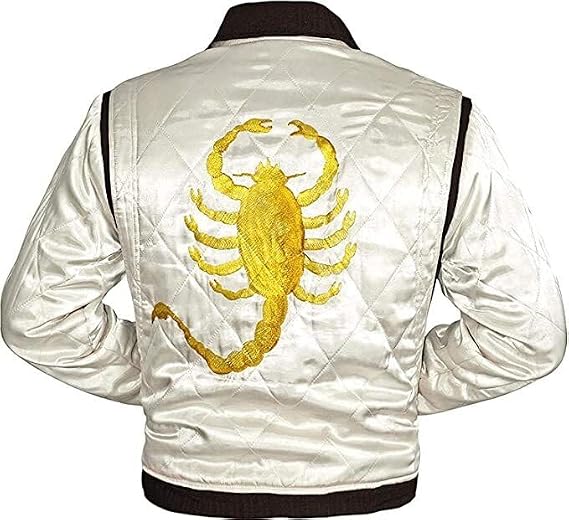 Mens Scorpion Bomber Jacket |Mens Drive Zipper Jacket |Mens Quilted Bomber Winter Jackets for Men