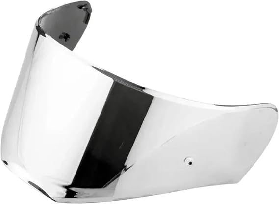 LS2 FF390 B-reaker Full Face Helmet Lens Extra Visor with Anti-Fog Film Holes Only for Motorcycle Helmets(Blue)(Silver)