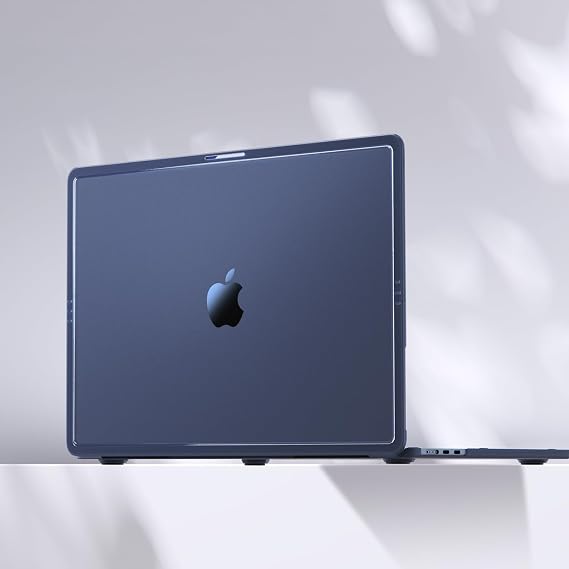 Soonjet CrackGuard for MacBook Air 15 inch Case M4 M3 M2 + Invisible Armor Case