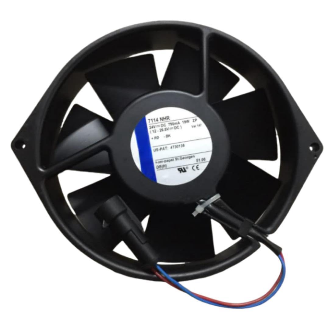 7114NHR Fan 17.2CM for 24V 790mA 19W 17238 172X150X38MM 2-Wire Cooling Fan