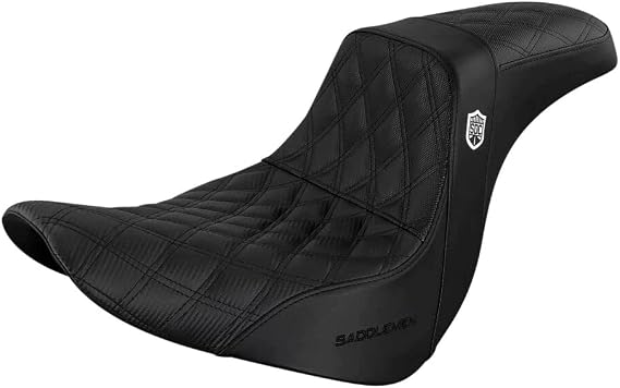 Saddlemen SDC Performance Pro Series Seat for 20-21 Harley FXLRS (Gripper) Black With Black Stitch