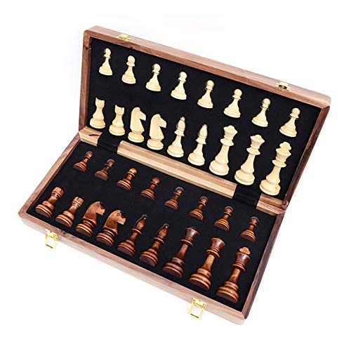 Foldable Chess Tray with Failed Chess Tray Gift Wooden Folding Folder Chess Failure Game