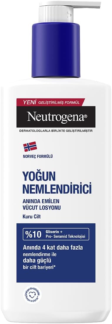 Neutrogena Norveç Formülü Yoğun Nemlendirici Anında Emilen Vücut Losyonu 250 Ml