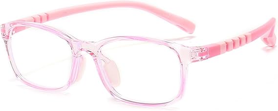 Kids Eyeglasses Clear Lens Children Eyewear Student Glasses for Girls (1#)