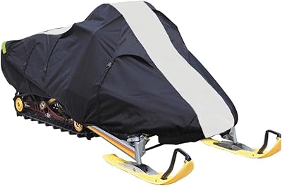 SBU 600D Snowmobile Travel and Storage Cover Compatible for 2004-2004 Model Year Arctic Cat King CAT 900 1M 162 Sleds. Slush and Mud Protection