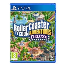 Rollercoaster Tycoon Adventures Deluxe - Playstation 4 PS4 - Get your race on!