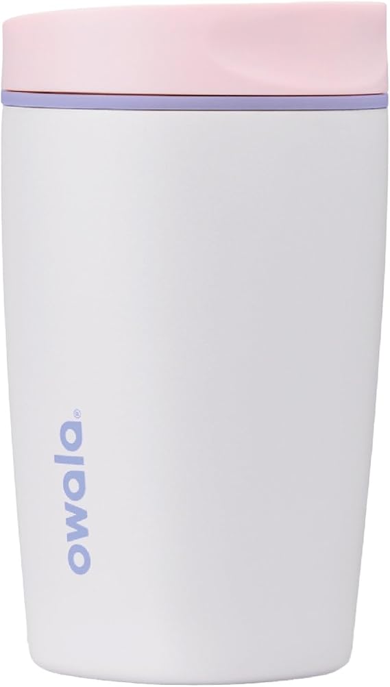 Owala SmoothSip Slider Insulated Travel Coffee Cup 12 oz Candy Coated