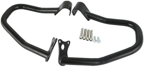 TCT-MOTORPARTS Engine Guard Highway Crash Bar Guard Support Fit for Indian Scout 2015-2024; Scout Bobber ABS 2018-2023; Scout Sixty 2016-2024 (Repl. 2881756-156) Black