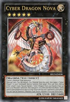 YU-GI-OH! - Cyber Dragon Nova (SDCR-EN038) - Structure Deck: Cyber Dragon Revolution - 1st Edition - Ultra Rare