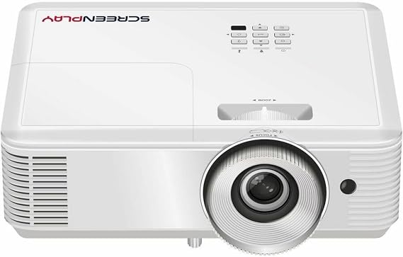 InFocus ScreenPlay Vista XGA Networked DLP Laser Projector with Creston Connect 2.0, 2x HDMI, USB, Built-in Speaker, and 360 Installation, 4600 Lumens | Creston Connect 2.0, 2x HDMI, USB, Built-in Speaker, and 360 Installation, 4600 Lumens