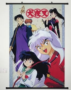 Wall Scroll Poster Fabric Painting For Anime Inuyasha Key Roles 029 S