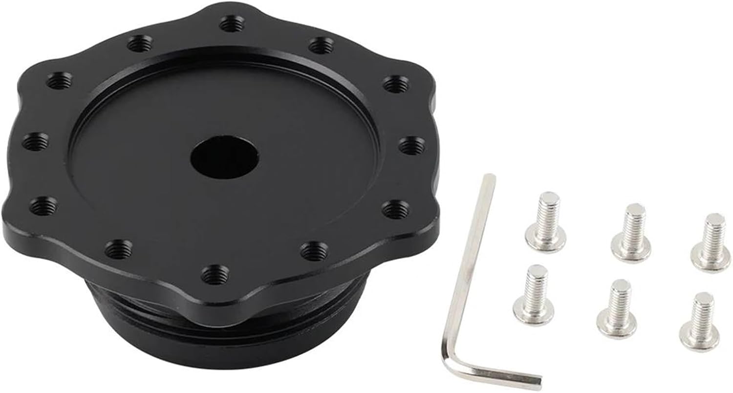 Fit for PXN-V10 Racing Game Simulator Aluminum Alloy Steering Wheel Adapter 900 Degree Rotation Car Steering Wheel Hub