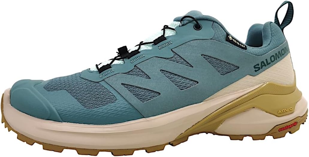 SALOMON Women's X-Adventure GTX Trail Running Shoe, North Atlantic Feather Gray an, 4.5 UK