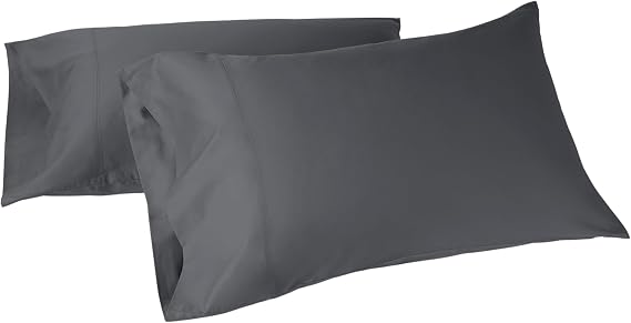 Coyuchi Classic Sateen Pillowcase Set, 100% GOTS Certified