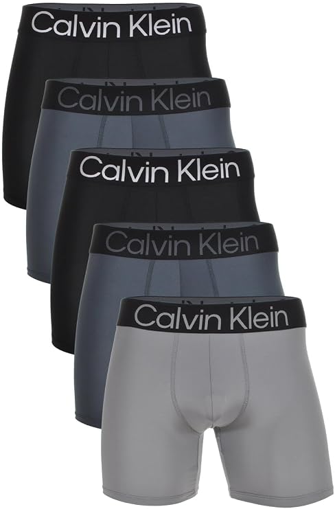 Calvin Klein Microfiber 5-Pack Boxer Briefs