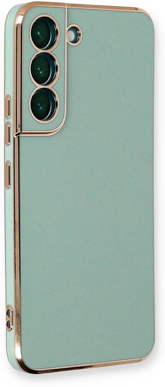 Microsonic Samsung Galaxy S21 için Kılıf Olive Plated Yeşil [Galaxy S21 ile Uyumlu Kılıf - Yeşil]