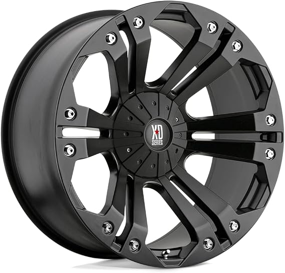 XD XD778 Monster 18x9 Wheel Rim 6X135/6X139.7 Black 18" Inch -12mm