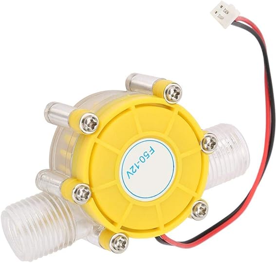 Walfront F50 Water Turbine Generator Micro-hydro DC Turbine Hydroelectric Water Charging Tool(12V), Dynamo