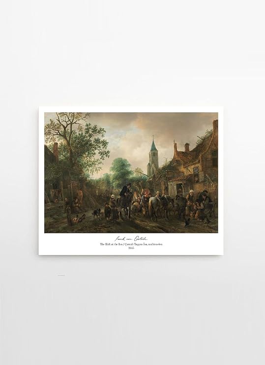 Handa Duruş (1645) Çerçeveli Poster (30x40)
