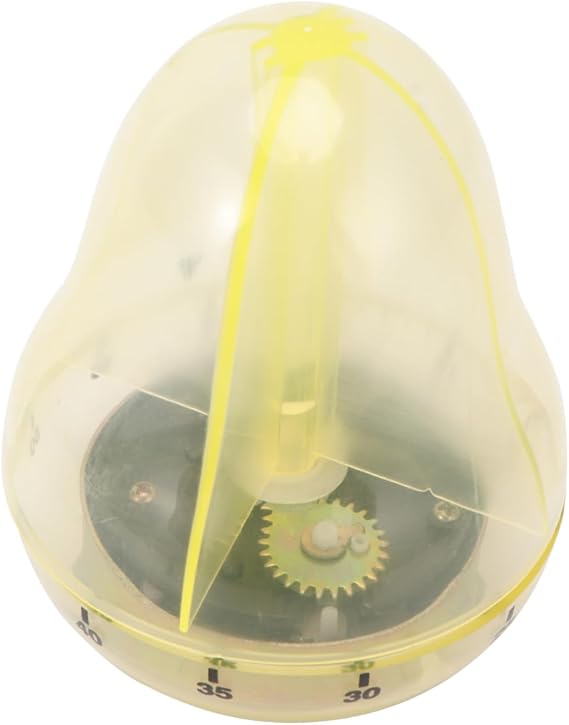 1pc Mechanical Timer Countdown Clock for Kitchen Use Easy to Operate and Reminder for Cooking and Boys and Girls Yellow