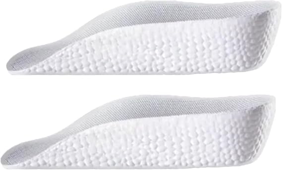 Height Increase Insoles - Arch Support Inserts - Arch Support Heel Cushion, Orthopedic Heel Lift, Elevator Shoes Insole Shock Absorption for Men Women