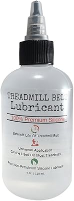 Treadmill Belt Lubricant 100% Silicone Treadmil Belt Lube, Made in The USA 1 Pack or 2 Pack