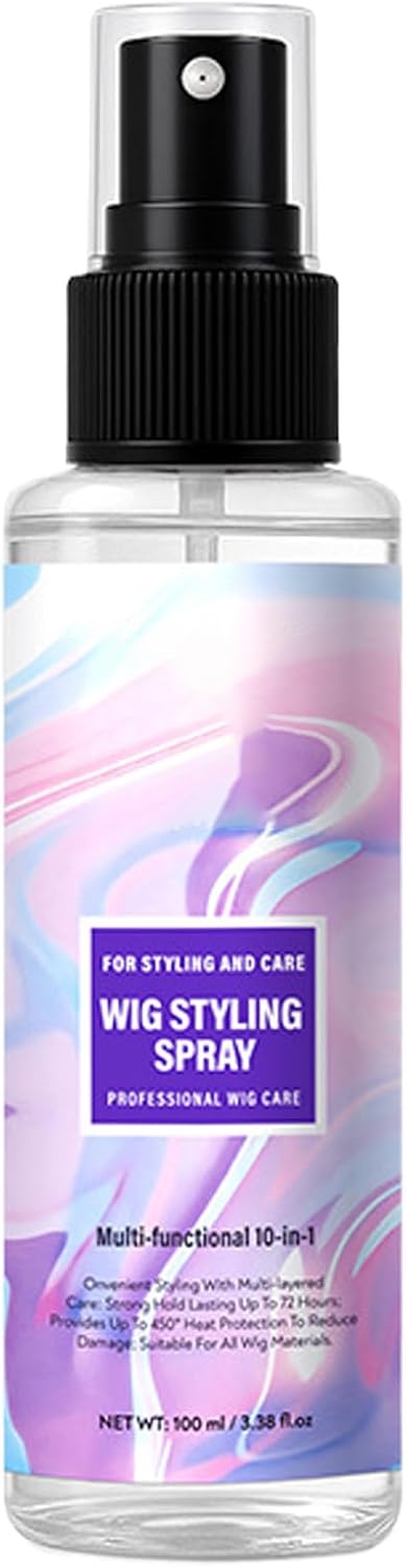 Wig Care Spray - Revitalize Moisturizing Hair, 100ml Lightweight Dissolve Mist | Protective Prevention, Softeners Activate Healthy Shine Human Synthetic Extended Beauty Styling