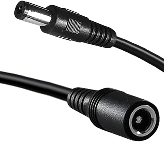 Dc Power Extension Cable,5.5mm x 2.1mm 12v Extension Cord 13FT Security Camera Cable DC Male to Female Extender Wire for CCTV IP Indoor Camera Dvr Standalone LED Strip,DC Supply Adapter