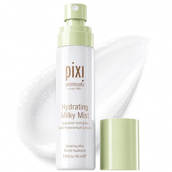 Pixi Beauty Milky Mist 2.70 Fl Oz | Hydrating Moisturizer for Dry Skin | Infused with Hyaluronic Acid