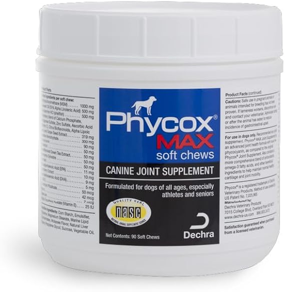 MAX Joint Supplement Soft Chews for Dogs, 90 Chews