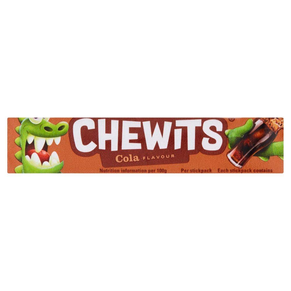 Chewits Cola Sticks - 30g - Pack of 6