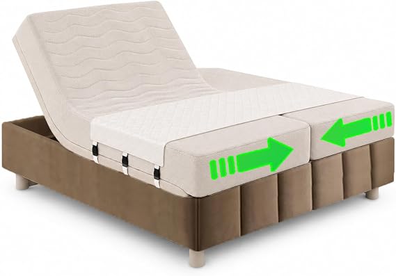 Split King Gap Filler for Adjustable Bed, Bed Bridge Twin XL to King