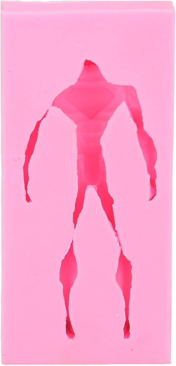 Man Male Body Model Dolls Silicone Fondant Molds Plaster Clay Mold Chocolate Biscuit Sugar Craft Ice Mould DIY Cake Decorating Supplies Baking Tools