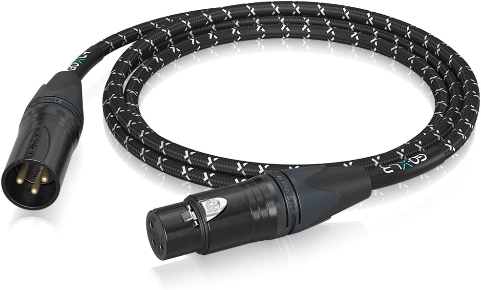 TC Helicon GoXLR MIC Cable Oxygen-Free 3.0 m (10 ft) Microphone Cable with XLR Connectors