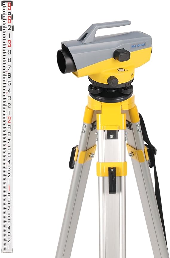 Aluminum Surveying Tripod&Grade Rod&32X Automatic Optical Level