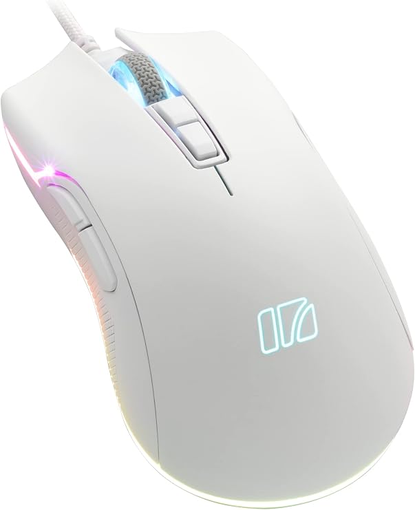 iRocks M31E RGB Wired Gaming Mouse - 6,400 DPI, 7 Programmable Buttons