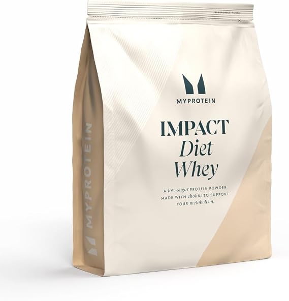 Myprotein Impact Diet Whey Protein Powder – Natural Vanilla | High Protein Shake with Green Tea Extract, CLA & Choline | Up to 36g Protein
