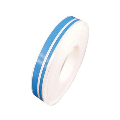MeiBoAll 1Pc 4mm2mm 980cm Pinstripe Decals Vinyl Tape FT-350 Double Stripe Stickers for Vehicles Bike RVs Boats Trucks,Blue
