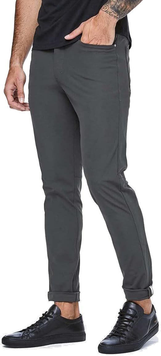 lululemon Mens ABC Pant Slim Obsidian, 33
