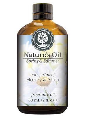 Honey & Shea Fragrance Oil 60ml For Diffusers, Soap Making, Candles, Lotion, Home Scents, Linen Spray, Bath Bombs, Slime