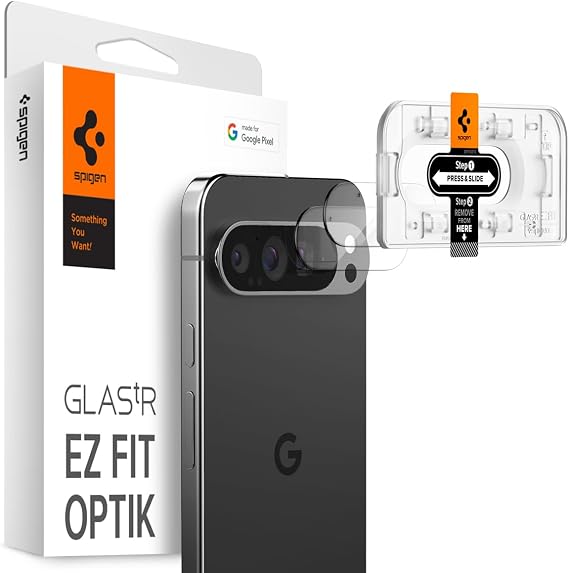 Spigen Glas.tR EZ FIT Optik Camera Lens Protector for Pixel 9 Pro XL