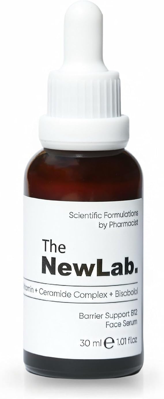 The New Lab B12 Vitamini Seramid Kompleksi ve Bisabolollü Yüz Serumu 30 ml