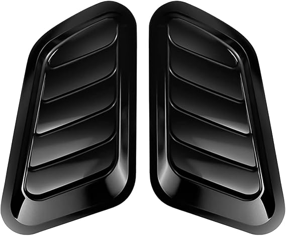 2 Pcs Hood Scoop for Cars Vent Cover for Subaru Forester 20152025, Hood Air Vents for Car Hood Scoop Turbo Bonnet Vent Cover