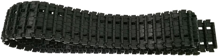 misppro 92cm 100 Section Tank Tread Crawler Chain Conveyor Belt for DIY Tank Toys