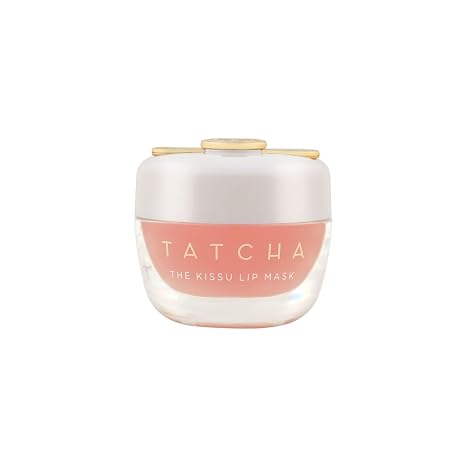 Tatcha Kissu Lip Mask | Overnight Lip Mask, Visibly Plumps and Softens for Lush Lips, 9.0 G | 0.32 oz