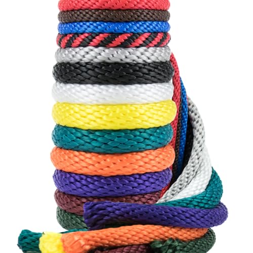 Rope and Cord Solid Braid Multifilament Polypropylene Rope Choose from Diameters Between 14, 516, 38, 12, 58