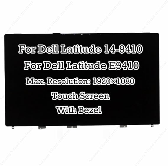 14"" LCD Screen for Dell Latitude 9410 2-in-1 1920x1080 FHD LCD LED Touch Screen Replacement Digitizer Display Assembly 0FDGXV