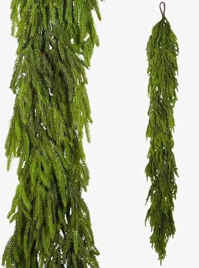 6' Norfolk Pine Garland, Green